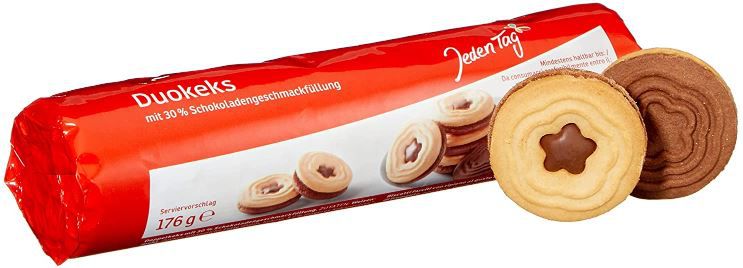 Jeden Tag Doppelkeks mit Schokoladenfüllung ab 0,85€