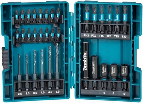 Makita B 66896 Bohrer & Bit Set, 33 tlg. für 20,97€ (statt 24€)