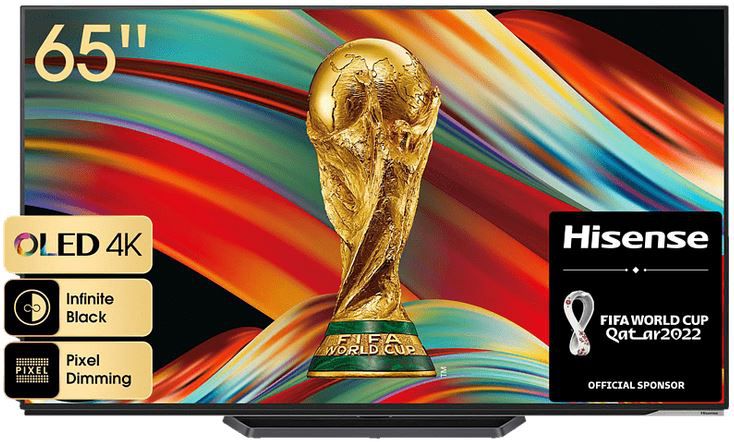 Hisense 65A85H 65 Zoll 4K UHD OLED TV für 1.516,46€ (statt 1.769€)