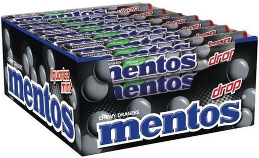 40 Rollen Mentos Lakritze und Minze ab 11,86€ (statt 18€)   Prime Sparabo