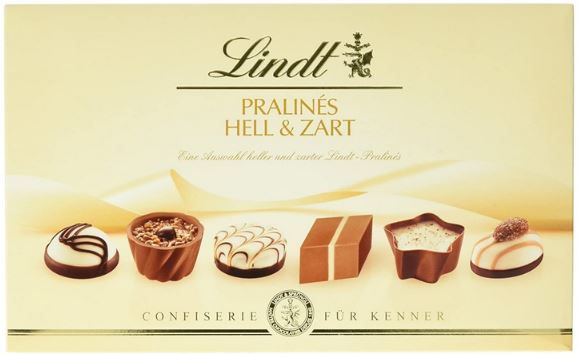 Lindt Hell & Zart Pralinen mit & ohne Alkohol, 200g ab 5,90€ (statt 8€)   Prime