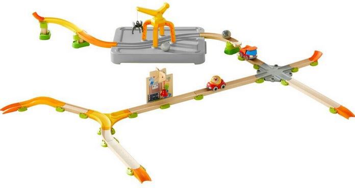 HABA Kullerbü   Spielbahn Freie Bahn   Verladekran für 59,98€ (statt 74€)