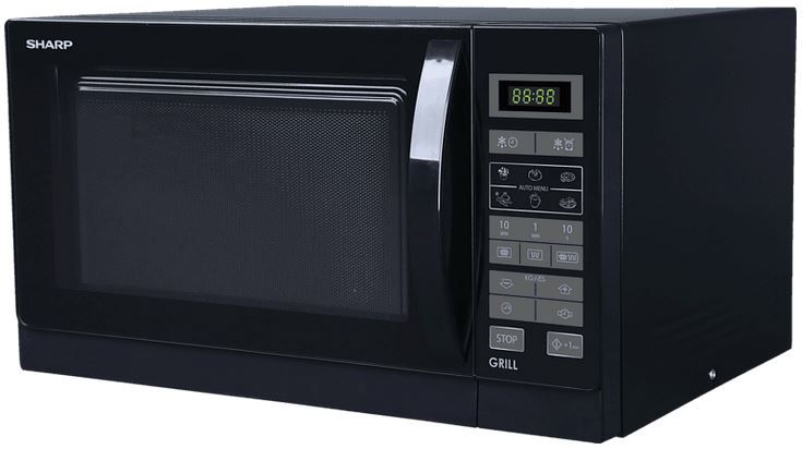 Sharp R 742 BKW Mikrowelle mit Grillfunktion für 99,99€ (statt 127€)