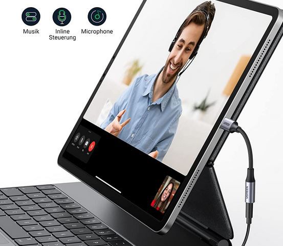 UGREEN USB C auf Klinke Adapter für 7,50€ (statt 12€)