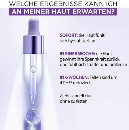 LOréal Paris Hyaluron Serum mit 1,5% Hyaluronsäure, 30ml ab 12€ (statt 19€)