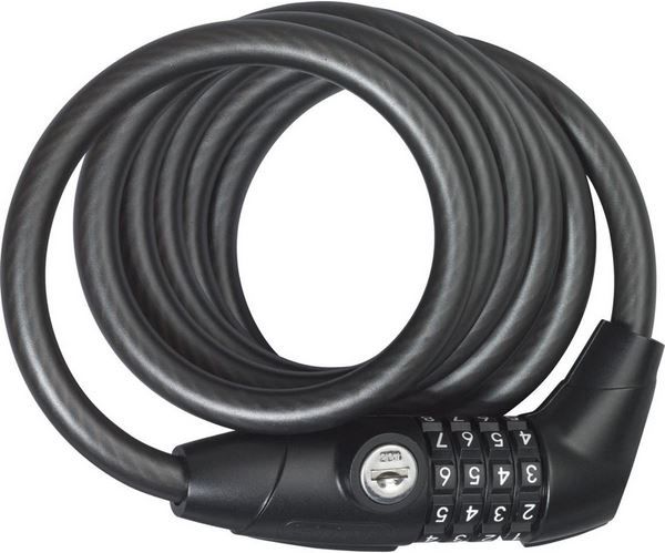 ABUS 1650/185 Key Combo Spiralkabelschloss für 28,60€ (statt 42€)