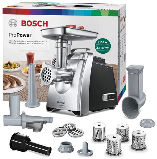 Bosch ProPower MFW68640 Fleischwolf mit 2.200W ab 129€ (statt 180€)