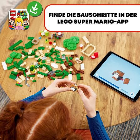 LEGO 71406 Super Mario Yoshis Geschenkhaus für 19,19€ (statt 23€)