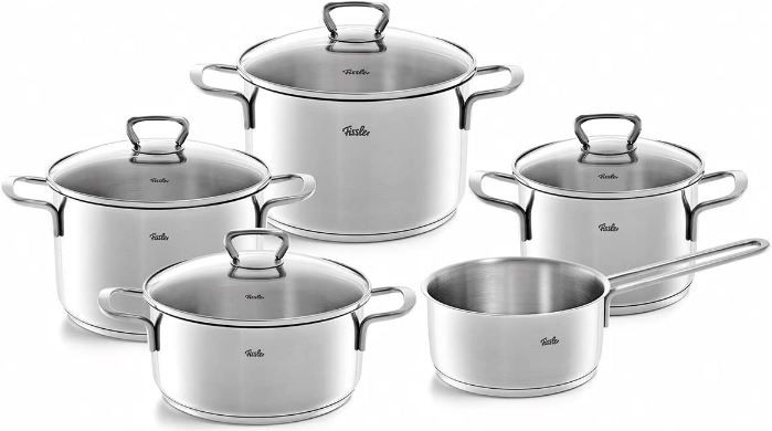 Fissler Las Vegas Topfset, 5 teilig für 146,73€ (statt 164€)