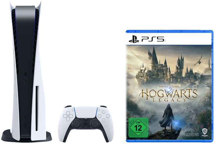 Sony PlayStation 5 Disc + Hogwarts Legacy für 569€ (statt 603€)