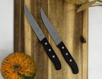 Victorinox Wood Steakmesser Set, 2 tlg. für 32,25€ (statt 56€)