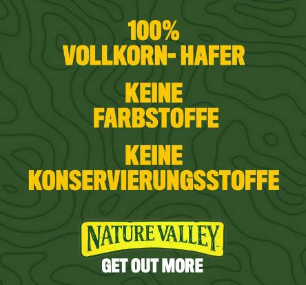 5 x 10 Riegel Nature Valley Crunchy Hafer und Honig ab 8,72€ (statt 12€)   Prime