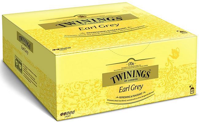 100er Pack Twinings Earl Grey Teebeutel ab 6,79€ (statt 13€)   Prime Sparabo