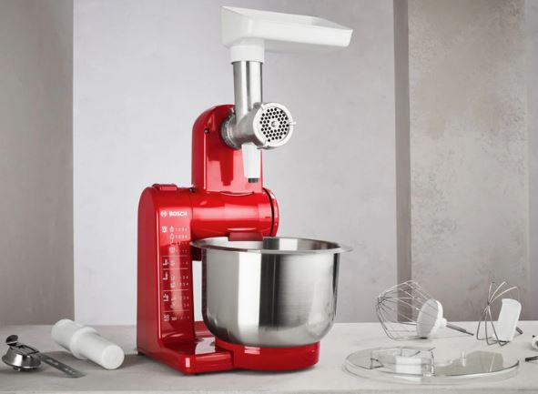 Bosch MUM44R2A Küchenmaschine, 500W, 3,9L für 95,94€ (statt 119€)