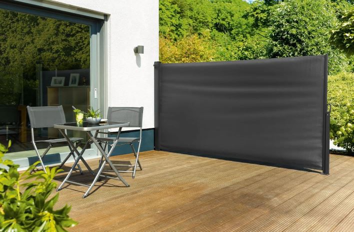 Livarno home Seitenmarkise, ausziehbar, 160 x 300cm für 77,94€ (statt 103€)