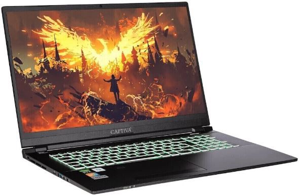 Captiva I64 066 17,3 Gaming Notebook mit i7 11800, RTX 3070 für 1.179€ (statt 1.299€)