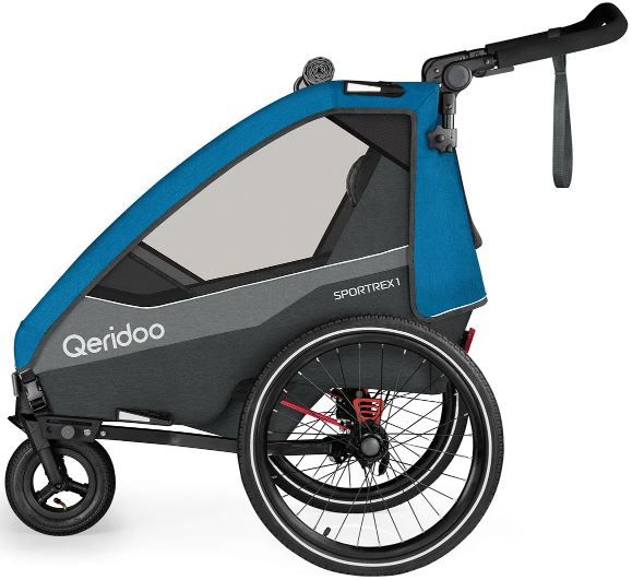Qeridoo Sportrex 1 Limited Edition Fahrradanhänger für 369€ (statt 419€)