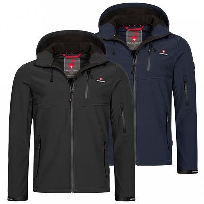 Höhenhorn Breithorn Softshell Jacke für Herren (Wassersäule 8.000mm) für 39,99€ (statt 63€)