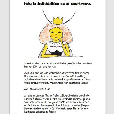 Sachsen: Kinderbroschüre Mathildas Abenteuer gratis