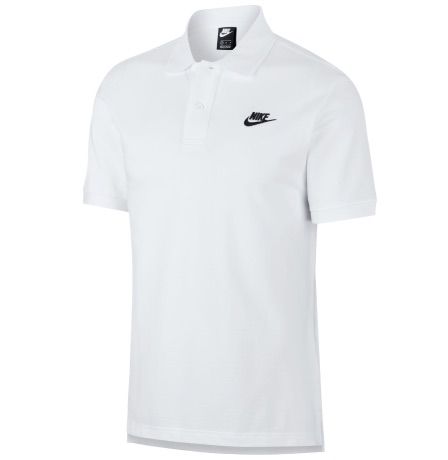 Nike Poloshirt NSW CE Polo Matchup in Weiß für 16,98€ (statt 23€) &#8211; XL, XXL