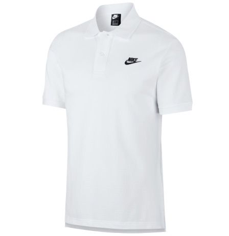 Nike Poloshirt NSW CE Polo Matchup in Weiß für 16,98€ (statt 22€)   XL, XXL