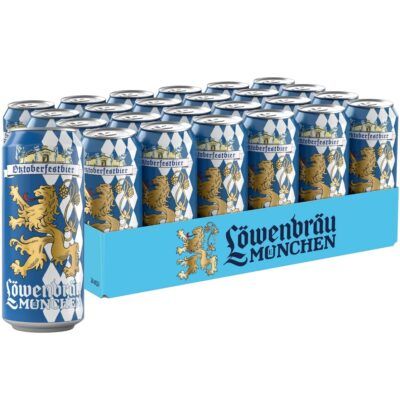 🍻 Löwenbräu Oktoberfestbier Bierpaket (24 x 0.5 l) ab 18€ (statt 24€)