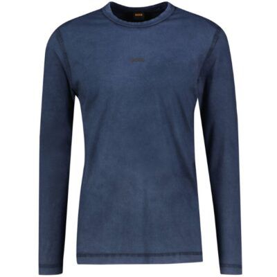 BOSS Tokkslong Longsleeve in Marine für 45,19€ (statt 53€)