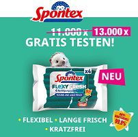 Reinigungsschwämme Spontex Flexy Fresh kostenlos ausprobieren