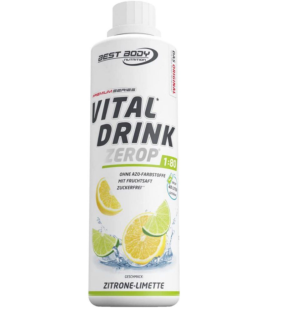 Best Body Nutrition Vital Drink ZEROP Zitrone Limette für 5,86€ (statt 10€)