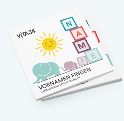 Vita 34: Elternratgeber und Namensbüchlein gratis bestellen