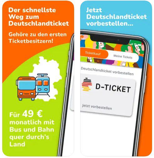 Deutschlandticket App verfügbar & 49€ Ticket vorbestellbar