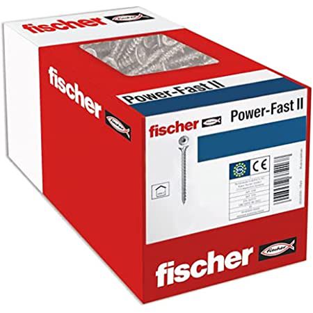 2x 200er Pack fischer PowerFast II CTF 3,0x25 Spanplattenschraube für 5,58€ (statt 9€)