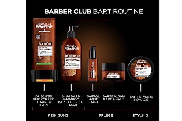 LOréal Men Expert Barber Club XXL Duschgel   400ml für 2,37€ (statt 3€)