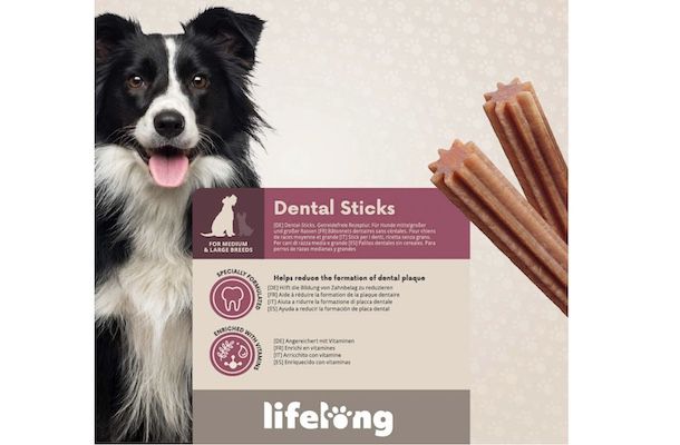 6 x 180g Lifelong Dental Sticks ab 5,63€ (statt 10€)
