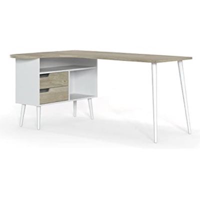 Movian Scandi Eckschreibtisch mit Regalen für 171,17€ (statt 204€)