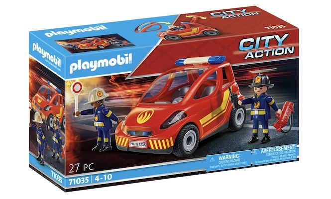 PLAYMOBIL City Action 71035 Feuerwehr Kleinwagen für 11,99€ (statt 17€)   Prime