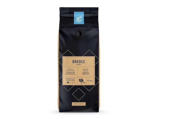 2 x 500g Happy Belly Röstkaffee   ganze Bohnen BRASILE für 8,69€ (statt 12€)   Prime