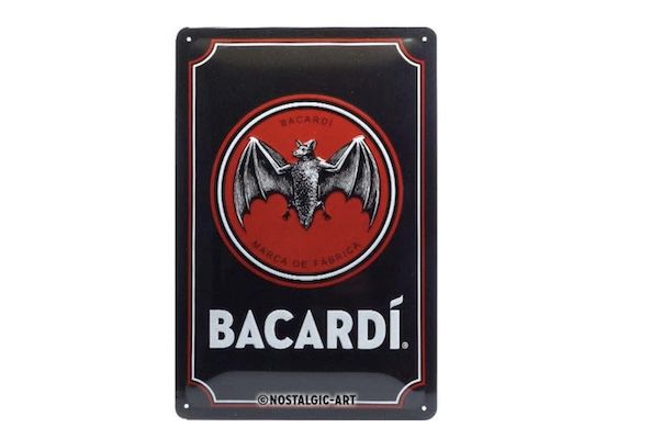 Nostalgic Art 22319 Retro Blechschild BACARDI für 10,58€ (statt 16€)   Prime