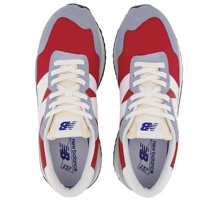 New Balance 237V1 Herren Sneaker in Blaurot für 47,49€ (statt 59€)