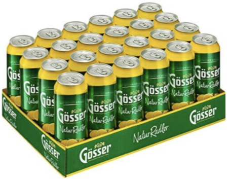 24x Gösser Natur Radler Zitrone für 22,54€ + Pfand (statt 39€)