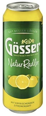 24x Gösser Natur Radler Zitrone für 22,54€ + Pfand (statt 39€)