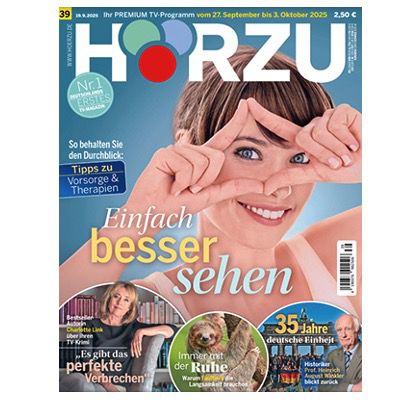 📺 Bis zu 13 Ausgaben der HÖRZU TV-Zeitschrift GRATIS (statt 39€)