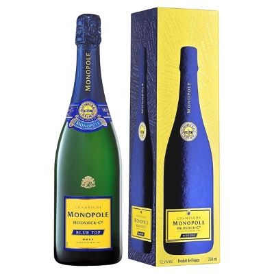 🍾 Champagne Monopole Heidsieck Blue Top Brut für 26,58€ (statt 33€)