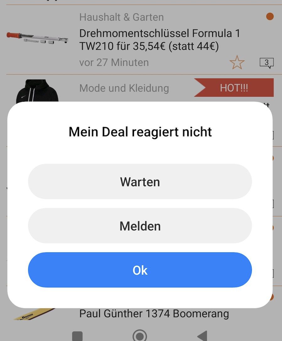 Mein Deal App User   Android & Huawei   BITTE lesen