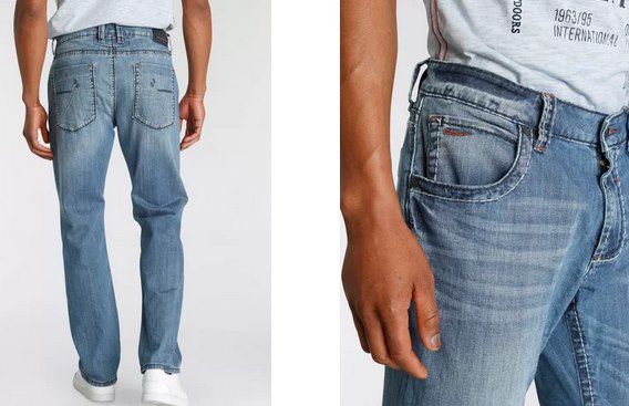 CAMP DAVID Jeans NI:CO:R611 mit Abriebeffekten ab 47,99€ (statt 90€)