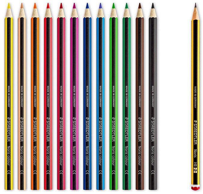 STAEDTLER Bunstifte Noris colour 13 Stück für 2,54€ (statt 9€)  prime