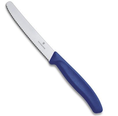 Victorinox Küchenmesser mit scharfem Wellenschliff 11cm für 5,90€ (statt 9€)   Prime