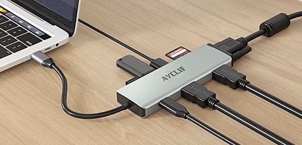 AYCLIF 9 in 1 USB C Hub für 10€ (statt 50€)