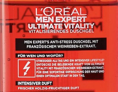 300ml LOréal Men Expert Ultimate Vitality Duschgel mit Weinreben Extrakt für 1,59€