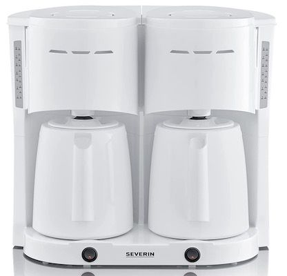 Severin KA 5830 Duo Filterkaffeemaschine mit 2 Thermokannen für 59€ (statt 72€)